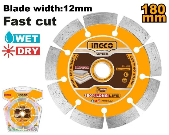 [DMD0118013] 180mm (bw 12mm) Seg W/D ديسك غرانيت