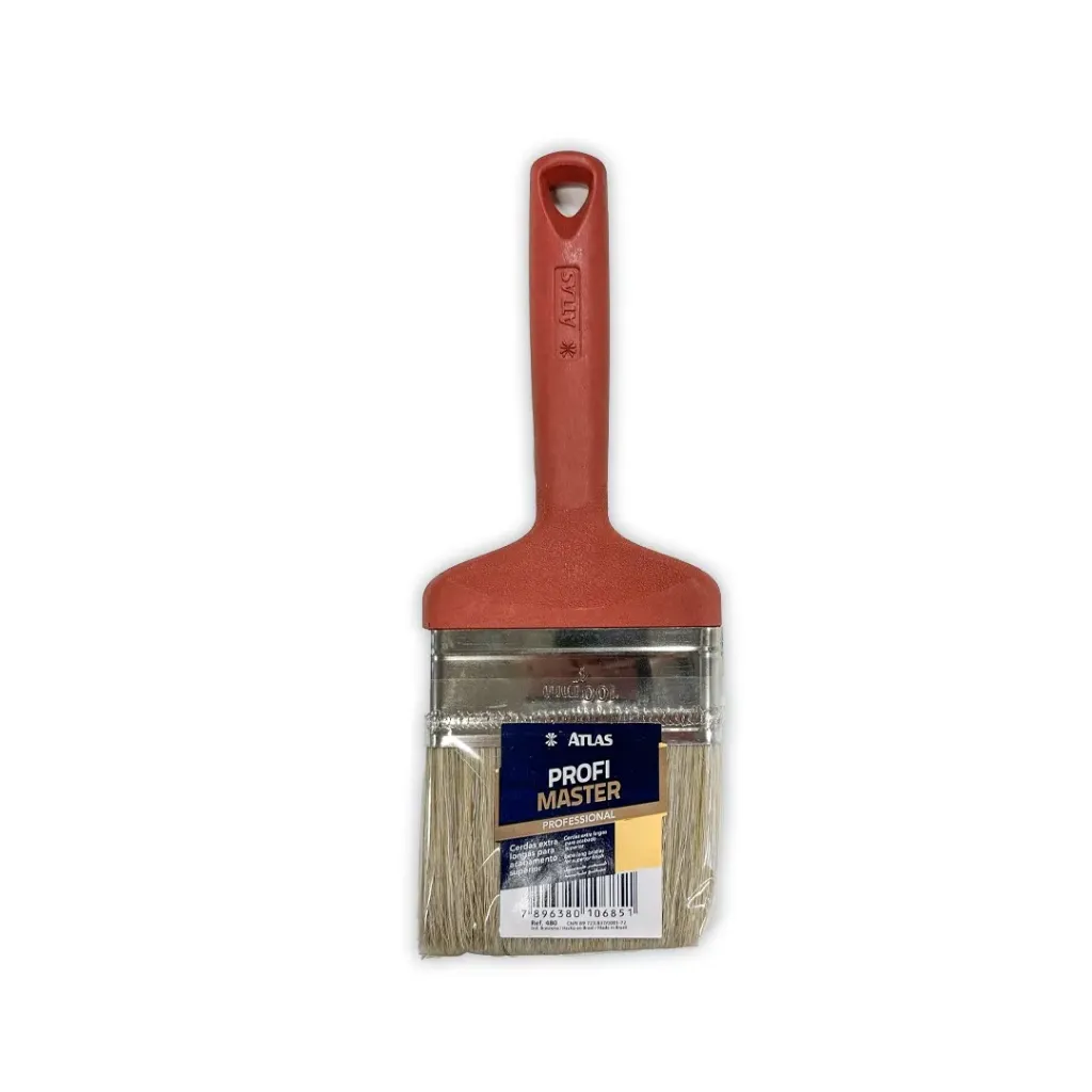 [001383] ATLAS White Long Bristle Profi Master Paintbrush 2.5"