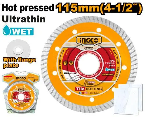 [DMD031151HT]  115x22.2x1.2mm Ultrathin ديسك الماس