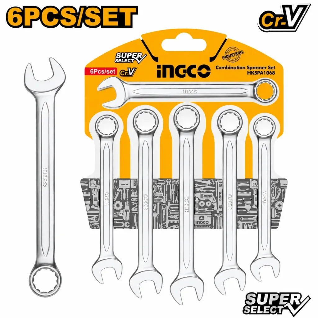 [HKSPA1068] 6pcs طقم شق مسنن