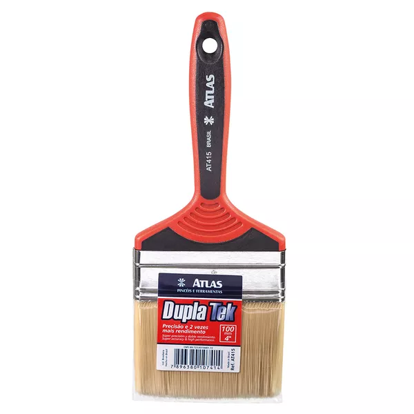 [001377] ATLAS Synthetic Double Paintbrush DuplaTek 4"
