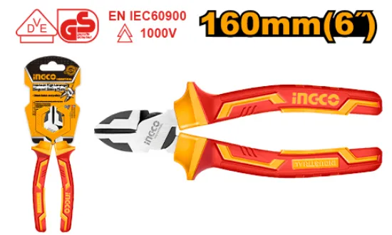 [HIHLDCP28160] 6" Insulated High Leverage Diagonal Cutting Plier 1000V