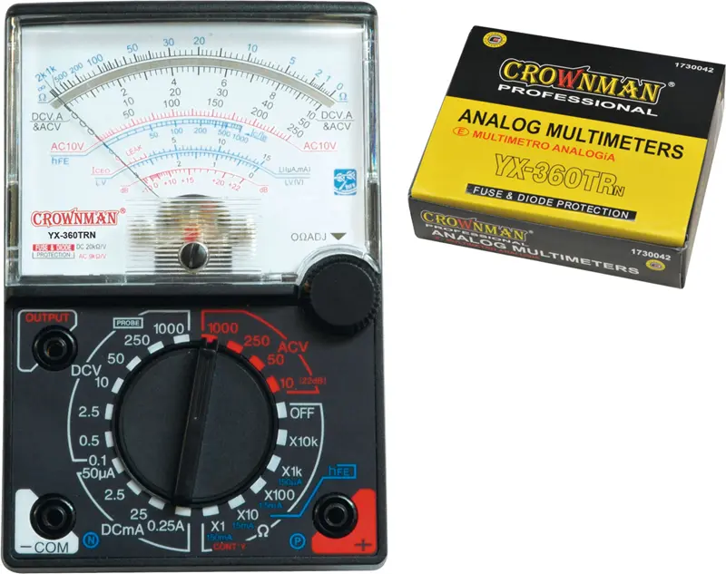 [1730042] Analog Multimeter YX-360TRN