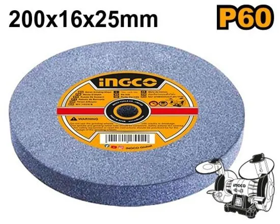 [AGW2006027] 200x16x25mm 60 grit ديسك جلخ ثابت