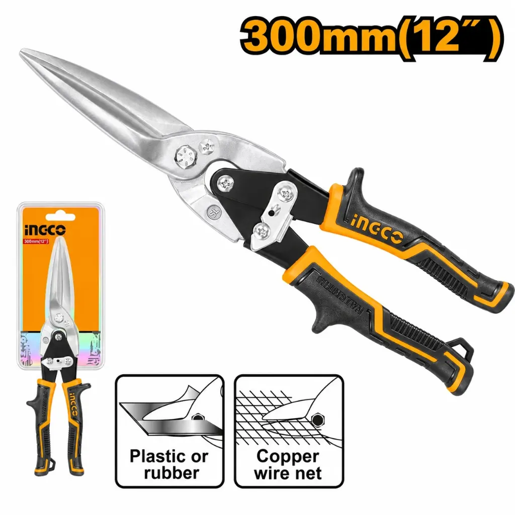 [HTSN0112S] 12"(300mm) مقص تول جالس طويل