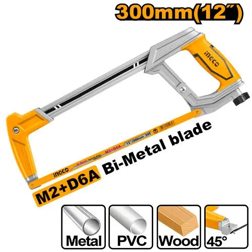 [HHF3088] 12" 300mm Aluminum منشار حديد صناعي