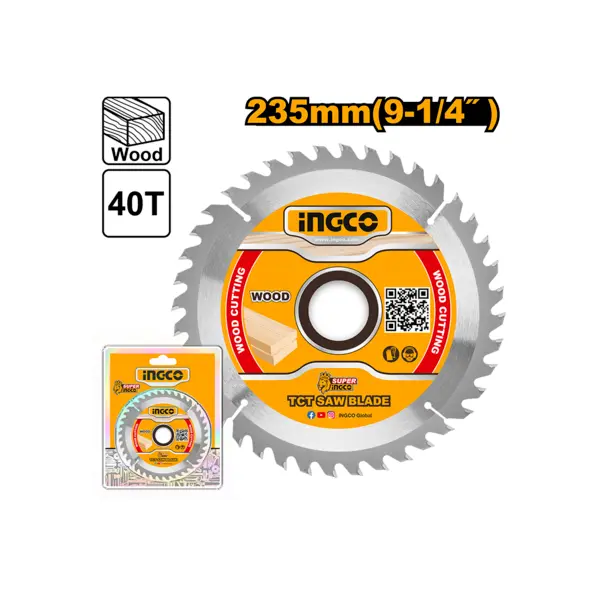 [TSB123525]  235X30mm Ring :25.4mm 40T (CS2358) ديسك خشب