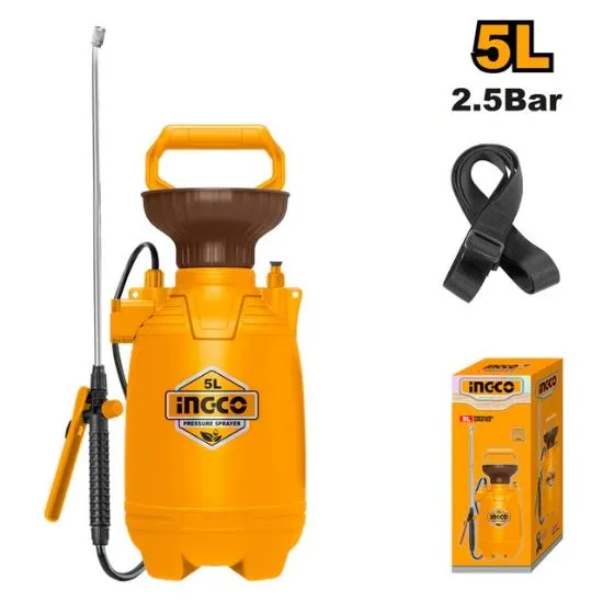 [HSPP30502] 5L 2.5Bar مرشة مبيدات على الكتف