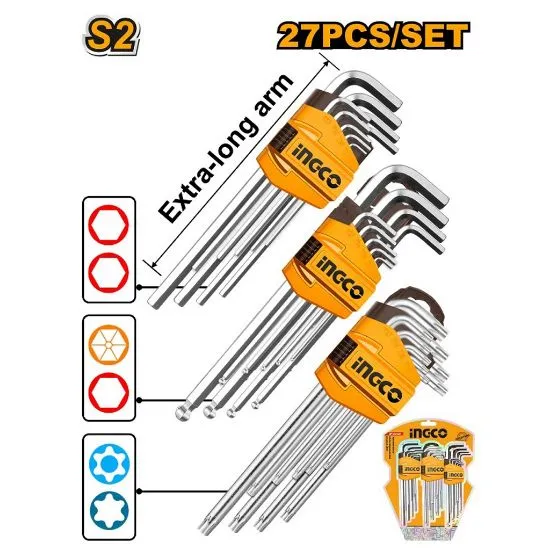 [HHKSET0271] 27pcs S2 Extra Long