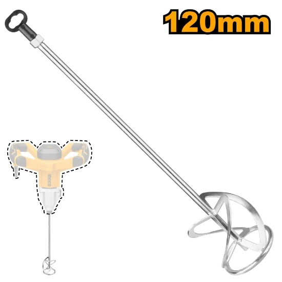 [MP1120] 120x600mm M14x2 ريشة خلاط بويا