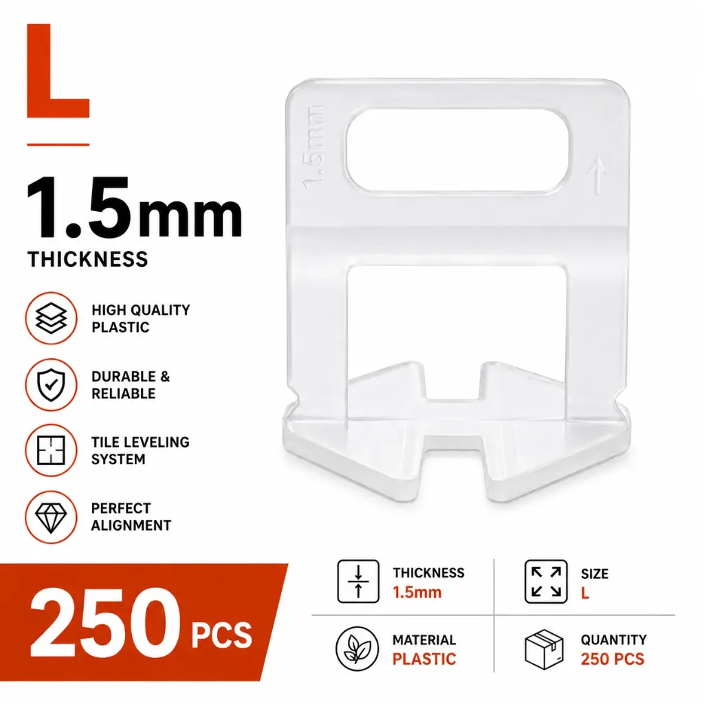 [005161] Eco Clips Leveling 1.5mm 250pcs