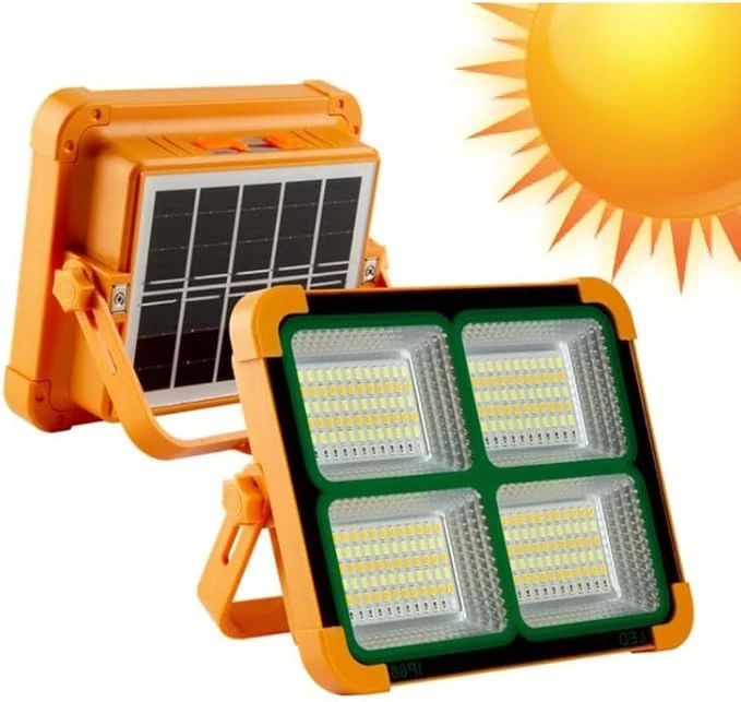 [773186] Solar LED Light Rechargeable 100W برجكتور Price 22$