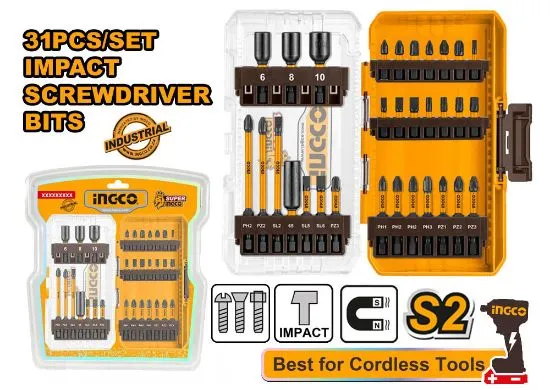 [AKDL11306] 31pcs impact screwdriver bits set
