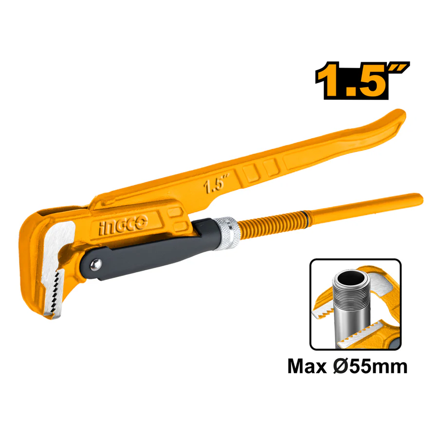 [HPW04151] 1.5" 45° رنش تمساح سويدي
