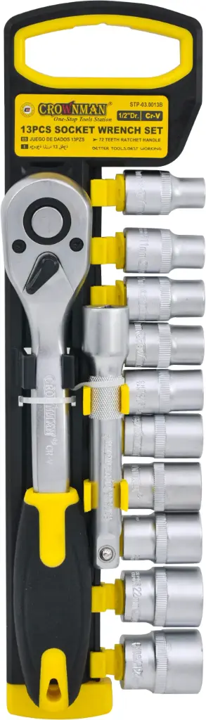 [STP-03.0013B] 1/2" 10-24mm طقم طرابيش مع طقطاق