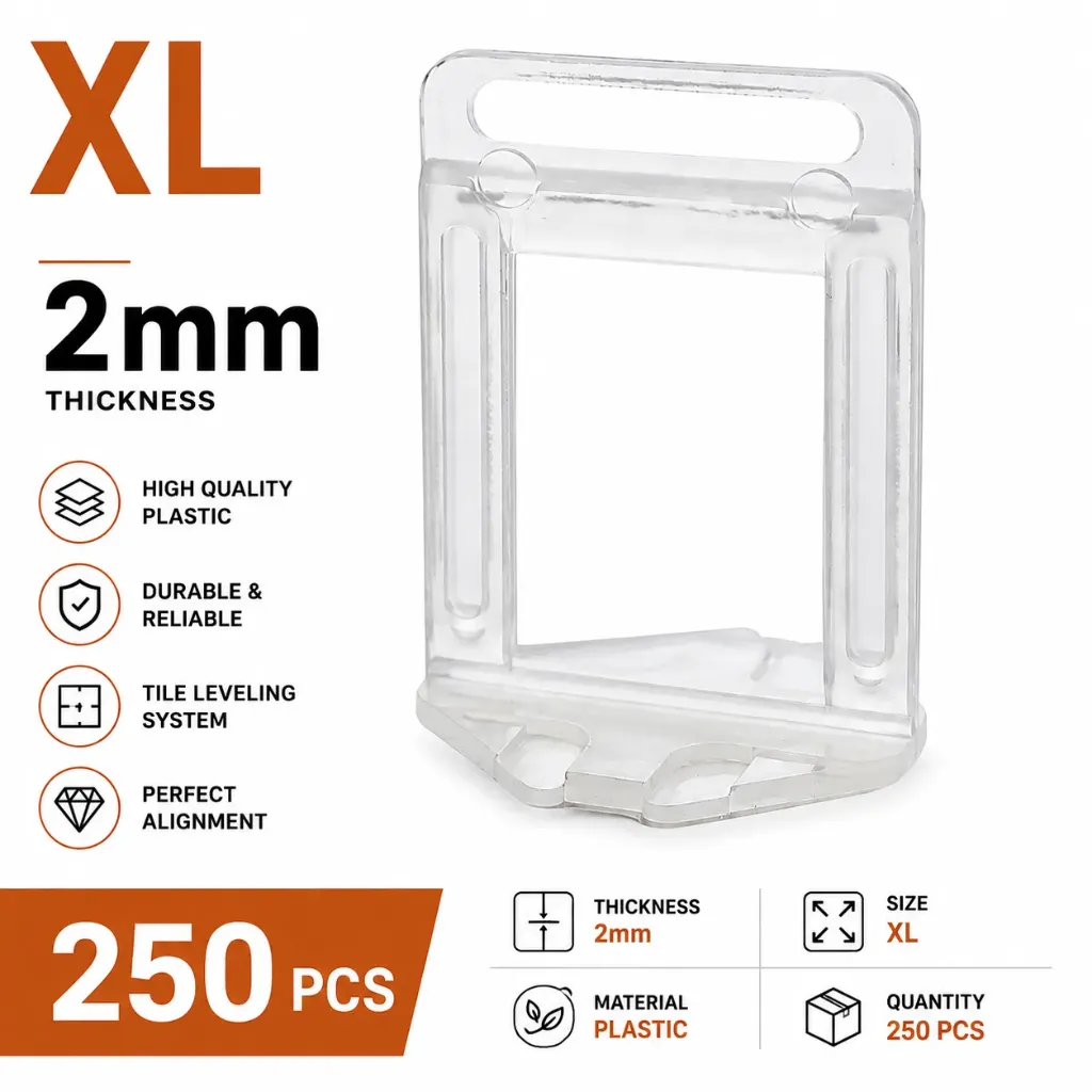 [005165] Clips XL Leveling 2mm 250pcs