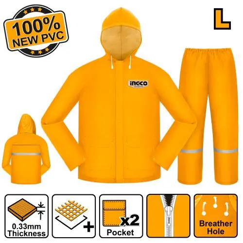 [HRCTSKT031.L]  PVC + Polyester 0.33 mm طقم مطري
