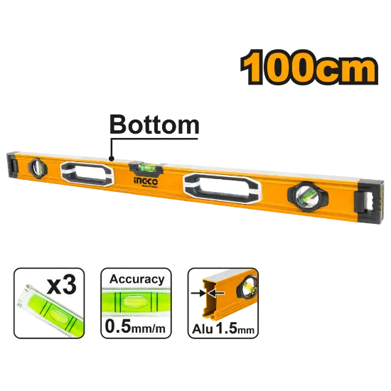[HSL08100] 100cm زيبق المنيوم صناعي