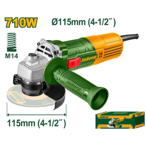 [JDAG15711] JADEVER Angle Grinder 710w 115mm Price 28.35$