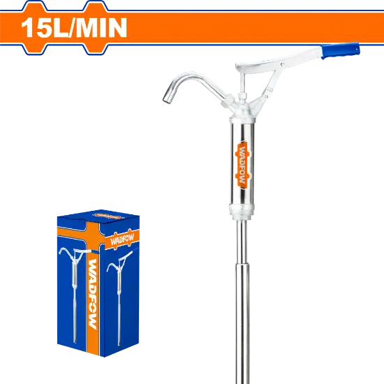 [WHY2515] 127cm 15L/min مضخة زيت للبراميل يدوية