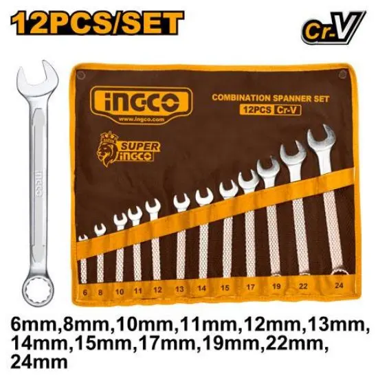 [HKSPA1142] 12 Pcs 6-24mm طقم شق مسنن صناعي