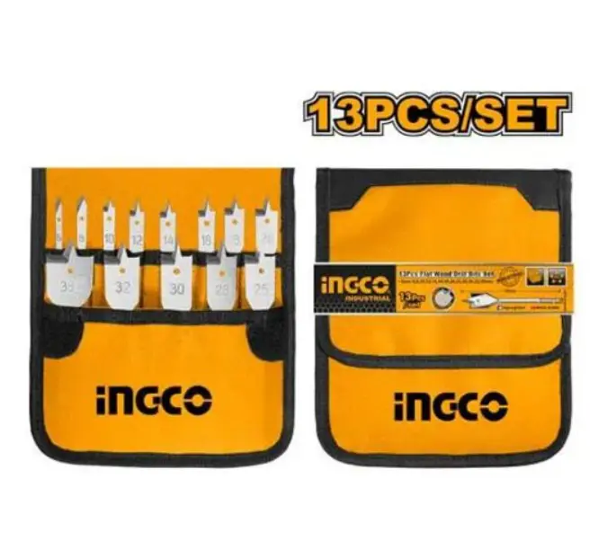[AKD41301] 13 Pcs طقم ريش خشب مسطحة