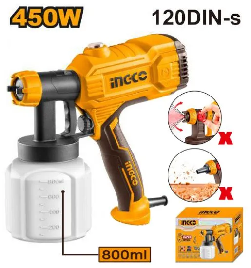 [SPG3508] 450W 800ml فرد رش بويا ديركت صناعي