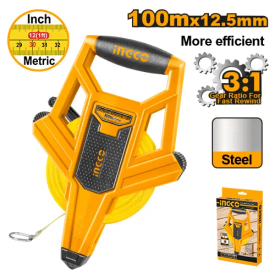[HFMT82100] 100mx12.5mm مازورة كيل فايبر براس شك