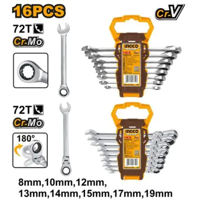 [HKSPAR2016]  2SET/16Pcs طقمين شق مسنن طقطاق ثابت و متحرك