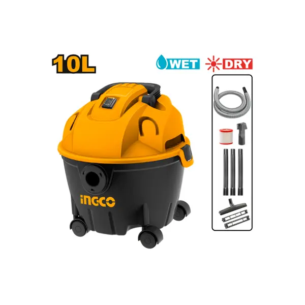 [VC12101] 1200w 10L مكنسة كهربائية شفط رطب و جاف