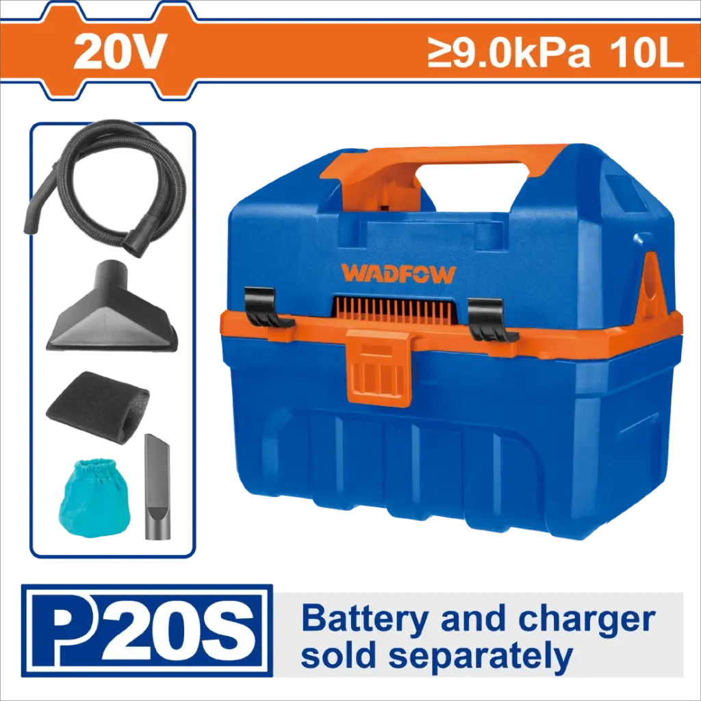 [WQV2A10] 20V 10L مكنسة شنطة عالبطارية