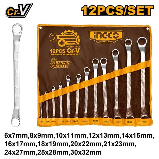 [HKSPA3142] 12 Pcs 6-32mm طقم مسنن مسنن صناعي