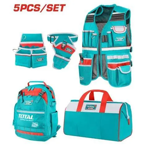 [TOS23090] 5Pcs طقم شنط و وزرات