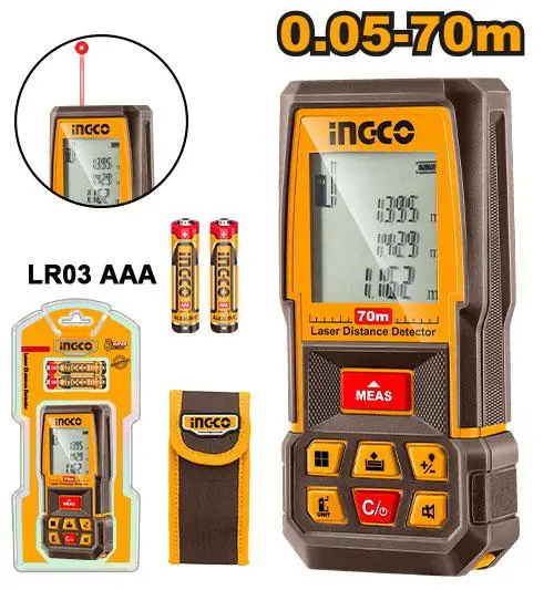 [HLDD0708-F] 0.05-70m (LCD) متر ليزر Price 55.44$
