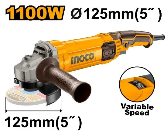 [AG1100385] 1100W 125mm صاروخ سرعات