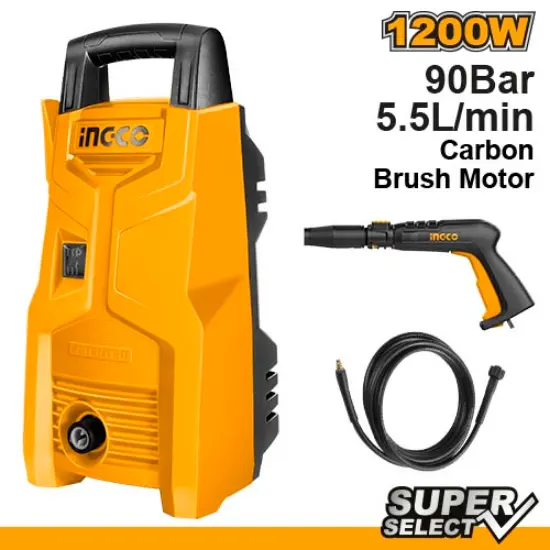 [HPWR12008] 1200W 90Bar (1300PSI) مكنة غسيل