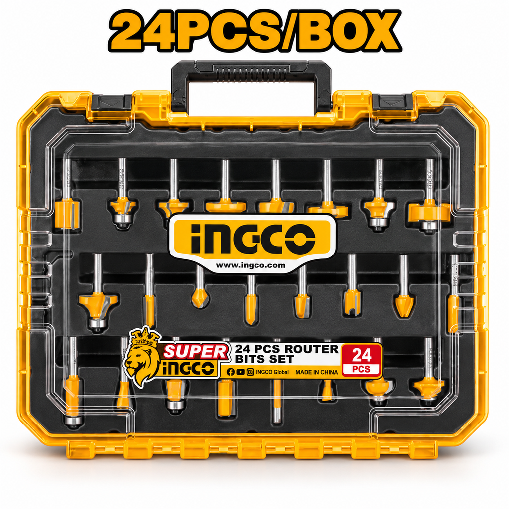 [AKRT24082] 24Pcs Router Bits Set