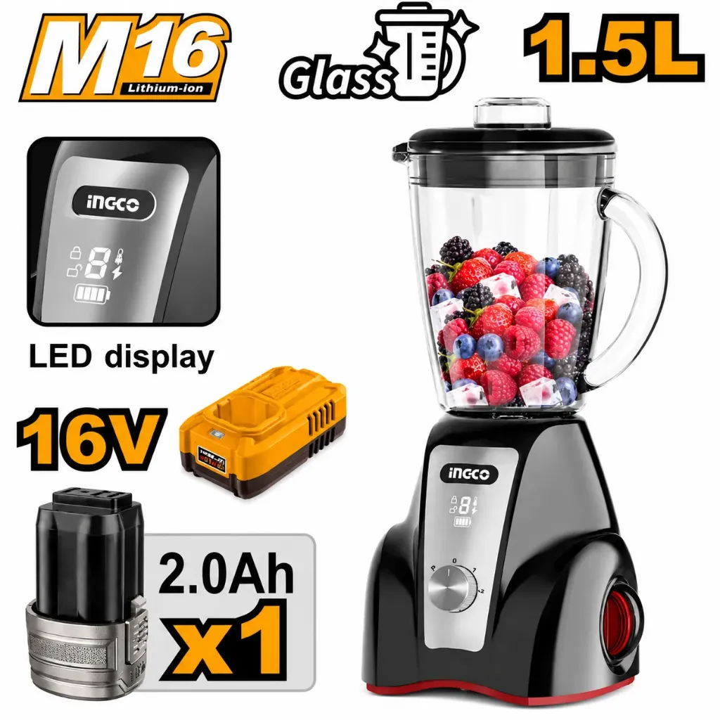 [CJB052K] Cordless stand blender 16V