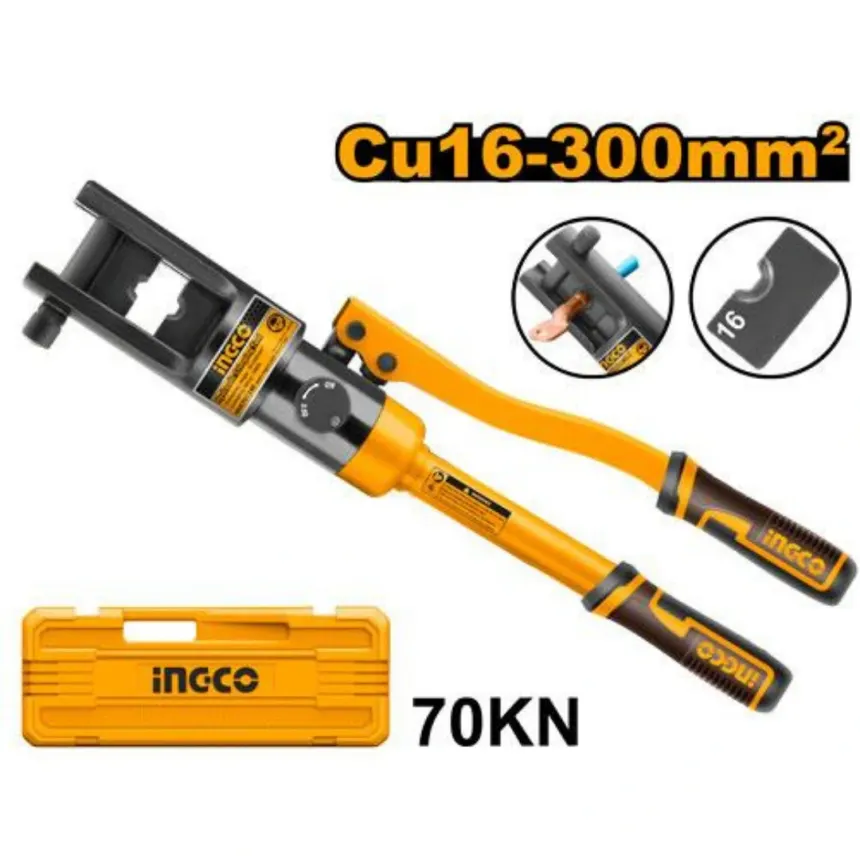 [HHCT01240] 70 KN(16-300MM2) مكبس كوسات هيدروليك