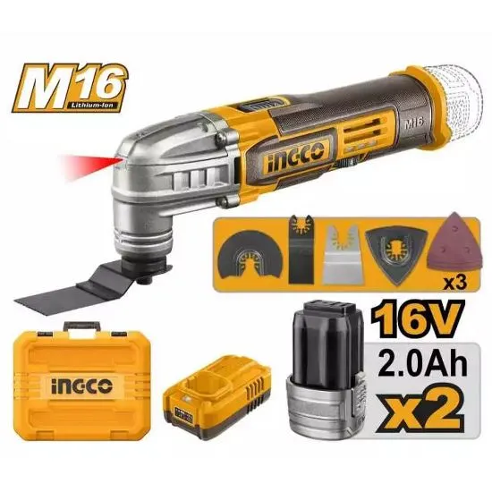 [CMLI16222] 16V 2Batt 2Ah+Char+Box Multi Function آلة متعدد الاتعمالات