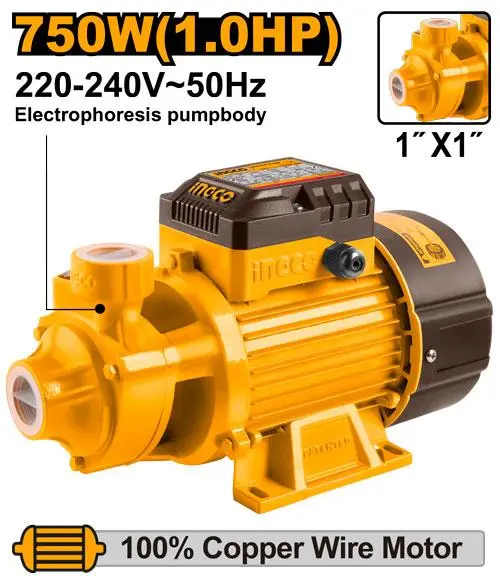 [VPM7508] 1HP (750W) مضخة مياه حصان