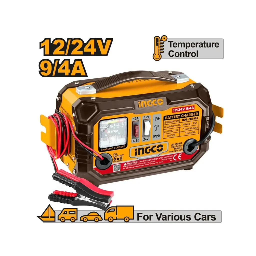 [ING-CB1601]  RC (28-180) - 12-24 V شرجير بطارية