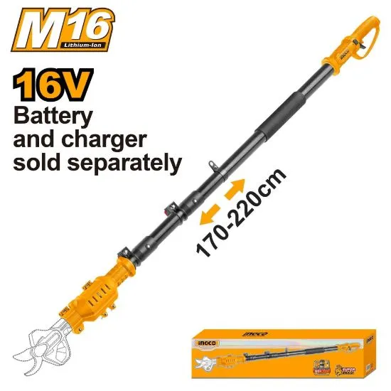 [CERLI1658] 16V 1.7m - 2.2m عصاية تلسكوبيك لمقص الشحالة