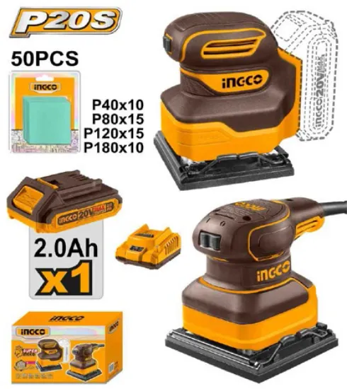 [COSLI240582] 20V مجموعة حفافات مربعة حفافة كهرباء 240 وات و حفافة +بطارية