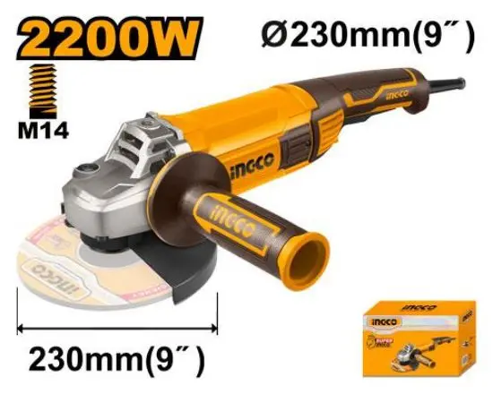[AG220018] Angle Grinder 2200W 230mm Price 88.75$