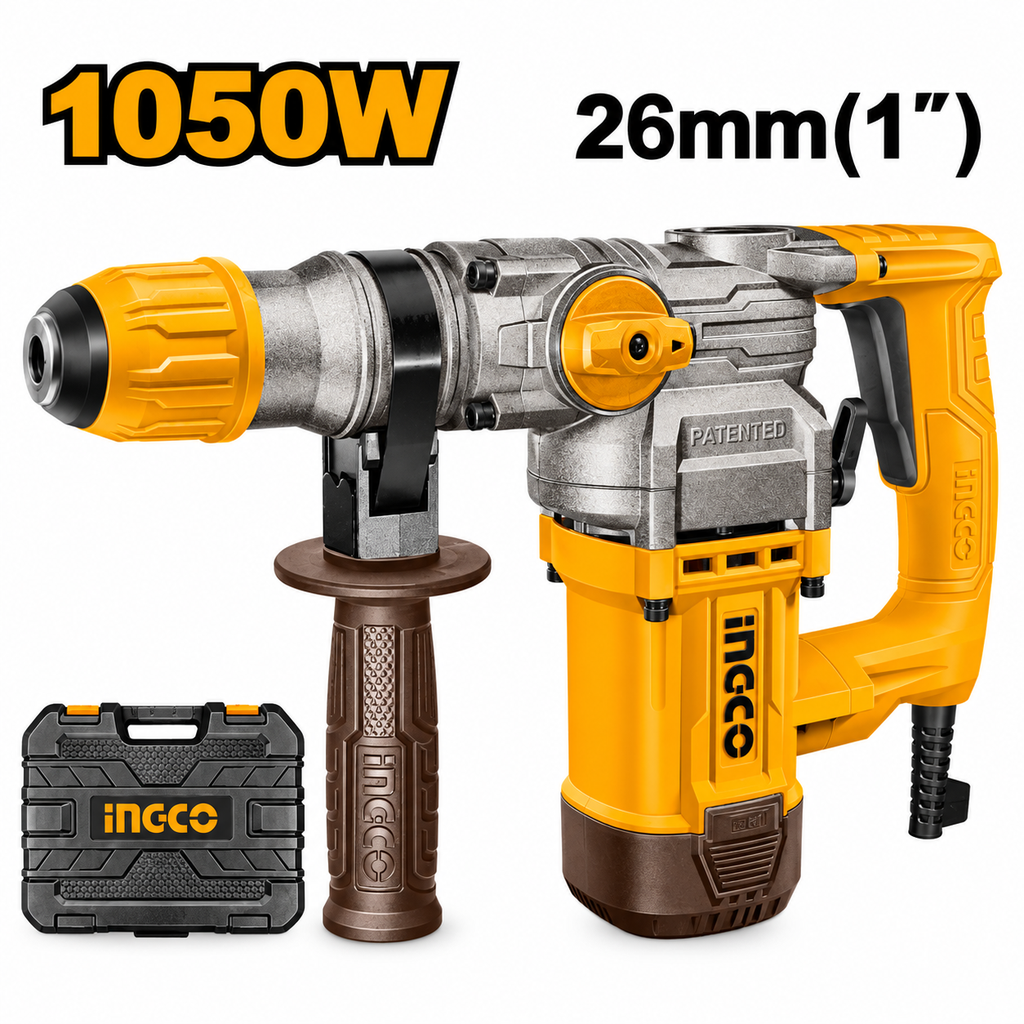 [RH10506] 1050W 26mm SDS Plus كومبرسور برم وتكسير
