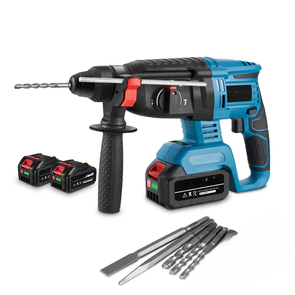[102404] Katsu Fit-Bat Cordless SDS Drill 26mm 2Batt+char Price 70$