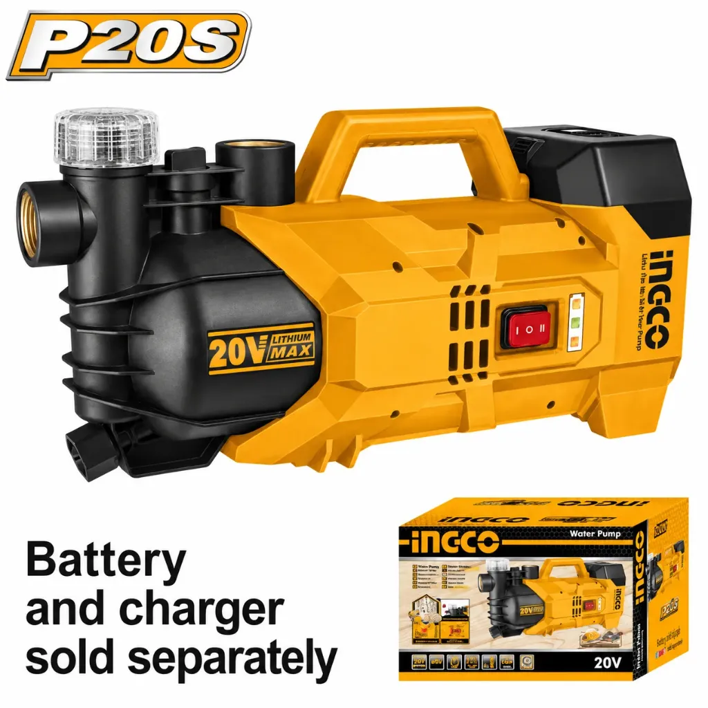 [GWPLI201801] 20V 0.2HP مضخة مياه على البطارية