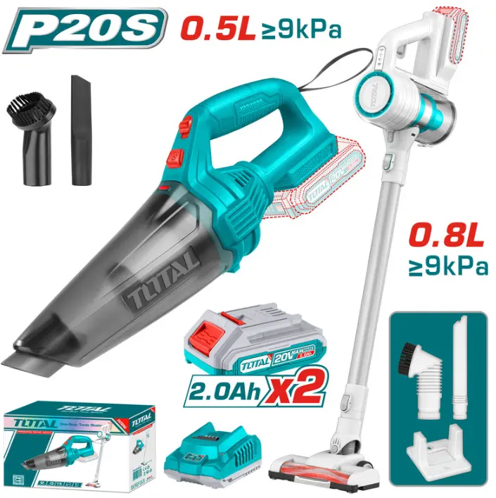 [TOSLI29832] TOTAL 20V Cordless vacuum cleaner kit Price: 94.35$
