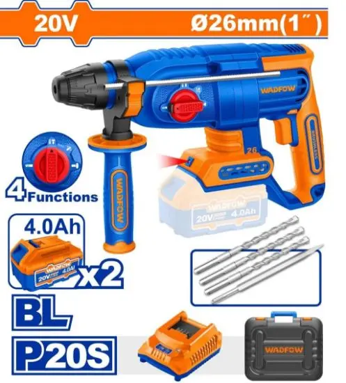[WLM1B262] 20V 26mm  مقدح بطارية برم و تكسير Price 111$